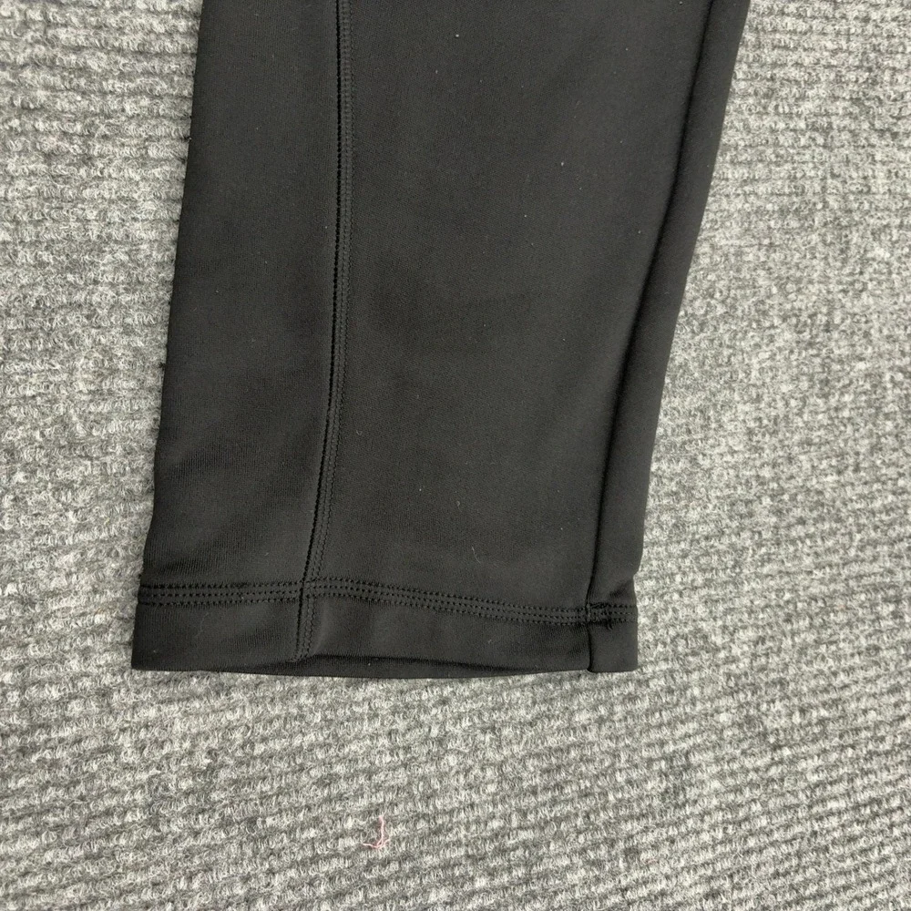 Adidas Pants Mens M Black Polyester Elastic Waist Activewear Sportswear Joggers